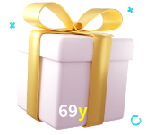 Receba seus bônus de boas-vindas no 69y