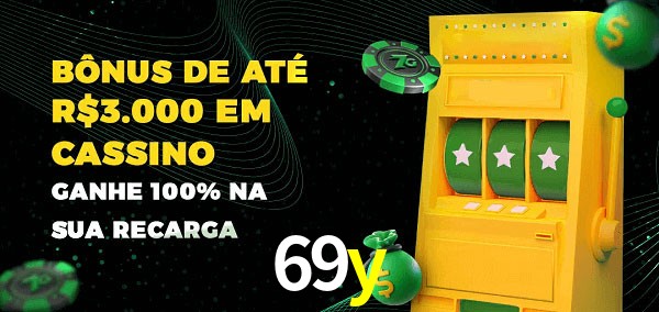 69y melhor bônus de depósito